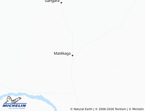 MICHELIN Matékaga map - ViaMichelin