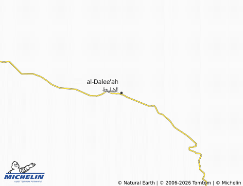 Kaart MICHELIN al-Dalee'ah - ViaMichelin