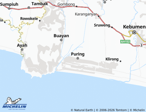 MICHELIN Kedalemanwetan map - ViaMichelin