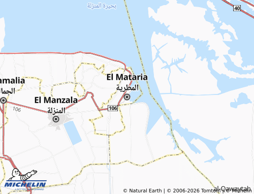 Mapa MICHELIN El Mataria - ViaMichelin