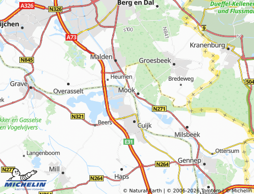 Kaart MICHELIN Katwijk - ViaMichelin