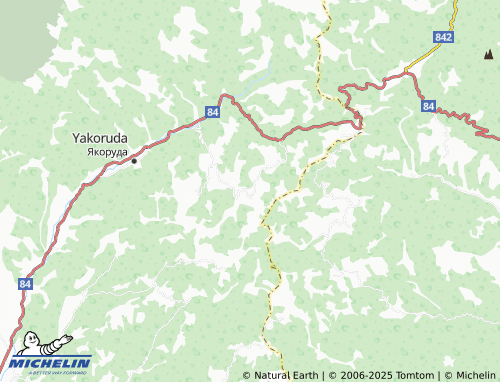 MICHELIN Bel Kamen map - ViaMichelin