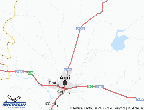 MICHELIN Ozanlar map - ViaMichelin
