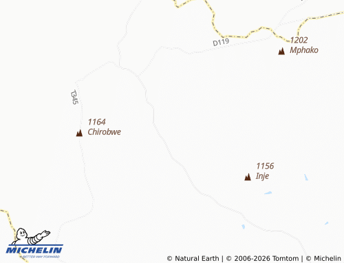 MICHELIN Khuthe map - ViaMichelin
