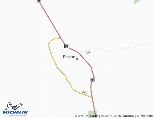 Mapa MICHELIN Pioche - ViaMichelin