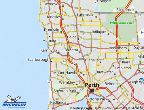 MICHELIN Stirling map - ViaMichelin