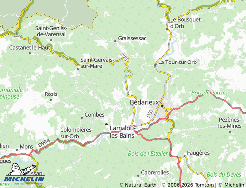 Mappa MICHELIN Le Pradal - ViaMichelin