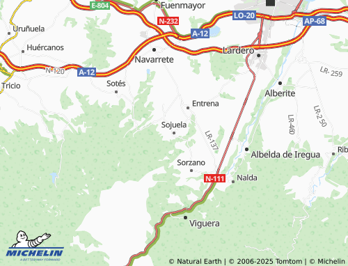 Mapa MICHELIN Sojuela - ViaMichelin
