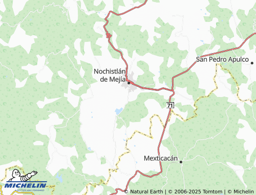 MICHELIN Las Delicias map - ViaMichelin