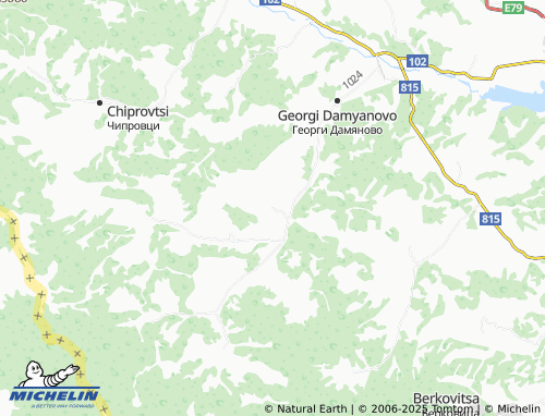 MICHELIN Elovitsa map - ViaMichelin