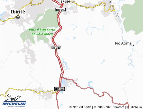 Mappa MICHELIN Morro do Chapéu - ViaMichelin
