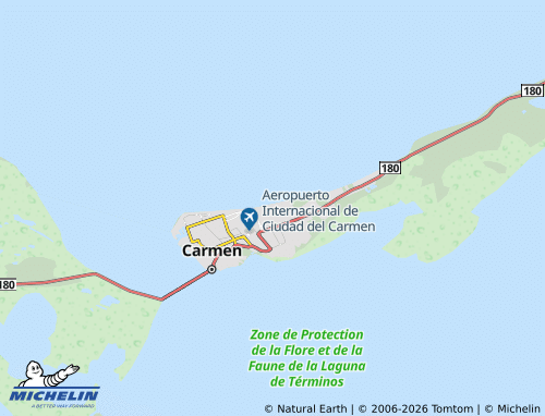 MICHELIN Santa Rita 3 map - ViaMichelin