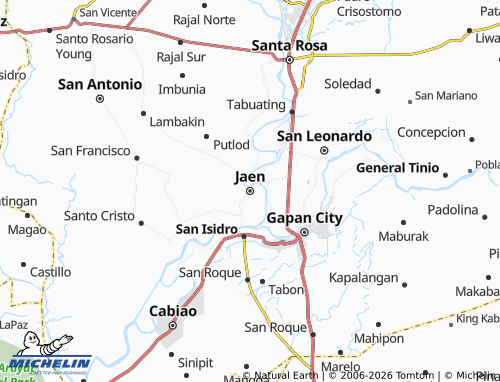 MICHELIN Jaen map - ViaMichelin