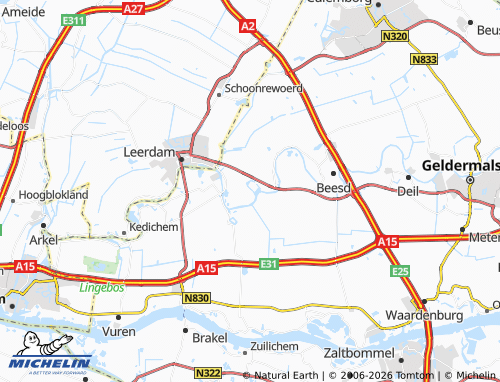 MICHELIN Acquoy map - ViaMichelin