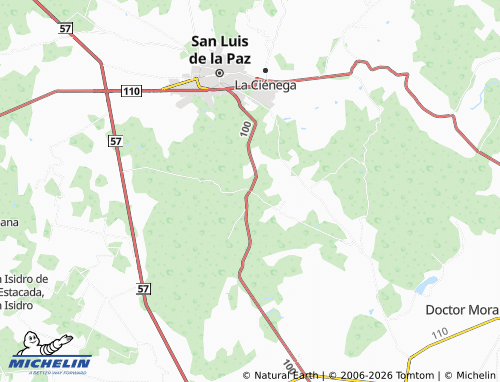Mappa MICHELIN Mineral de Pozos - ViaMichelin