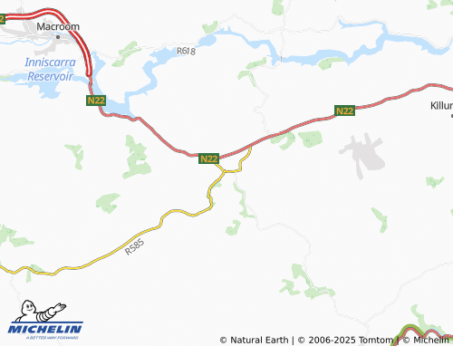 MICHELIN-Landkarte Crookstown - ViaMichelin