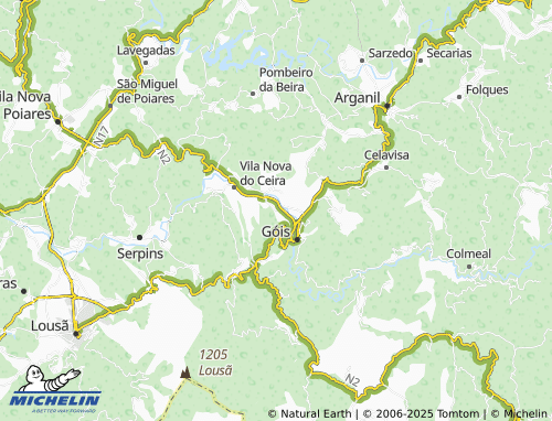 Mapa MICHELIN Alagoa - ViaMichelin