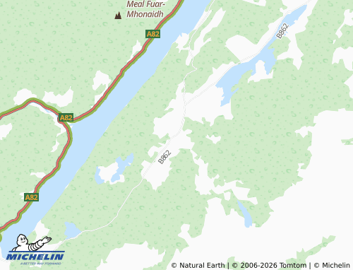 Carte MICHELIN Whitebridge - ViaMichelin