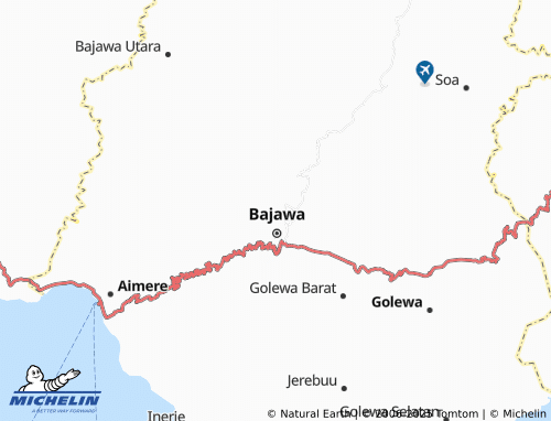 MICHELIN Jawameze map - ViaMichelin