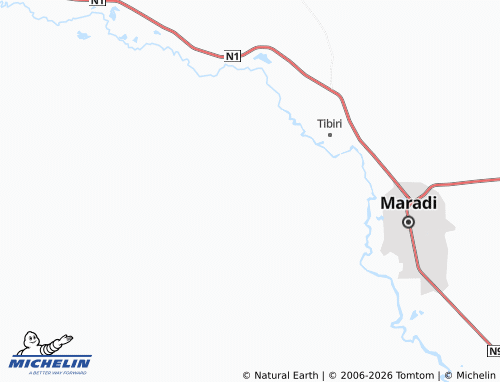 MICHELIN Gamou Gayli map - ViaMichelin