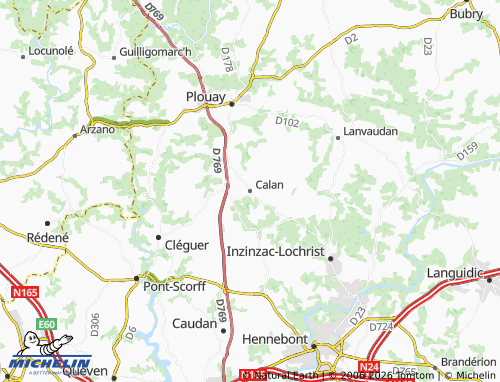 Mappa MICHELIN Calan - ViaMichelin