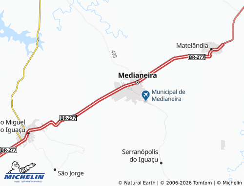 Mappa MICHELIN Itaipu - ViaMichelin