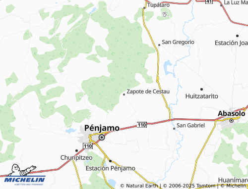 MICHELIN-Landkarte Zapote de Cestau - ViaMichelin