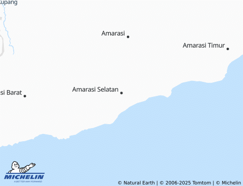 MICHELIN Amarasi Selatan map - ViaMichelin