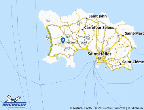 Mappa MICHELIN Saint Aubin - ViaMichelin