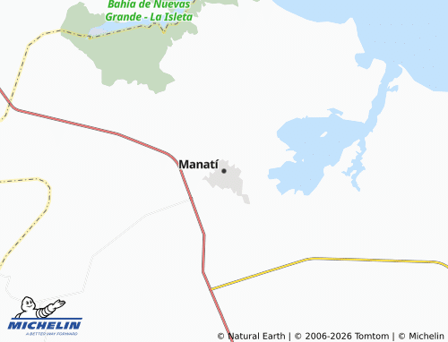 MICHELIN Manatí map - ViaMichelin