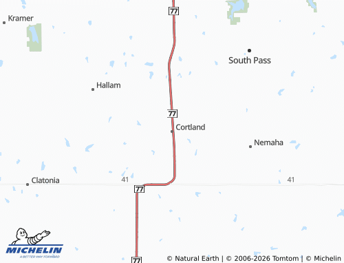 Mapa MICHELIN Cortland - ViaMichelin