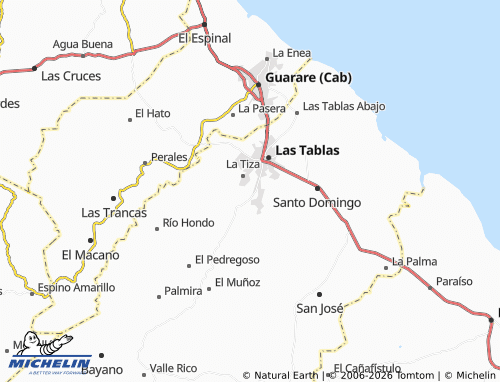 MICHELIN El Carate map - ViaMichelin