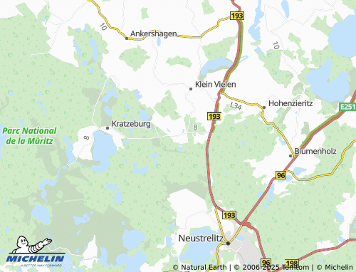MICHELIN Adamsdorf map - ViaMichelin