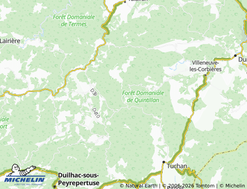 Mappa MICHELIN Palairac - ViaMichelin
