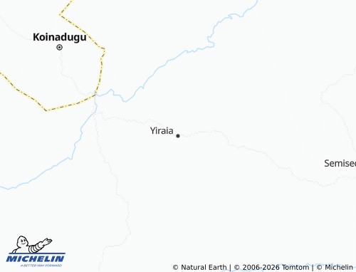 Mappa MICHELIN Yiraia - ViaMichelin