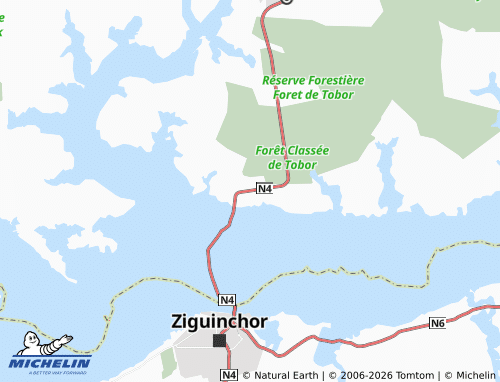 Mapa MICHELIN Balingor - ViaMichelin