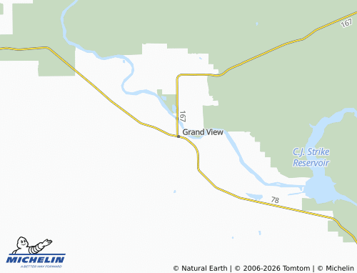 Mappa MICHELIN Grand View - ViaMichelin