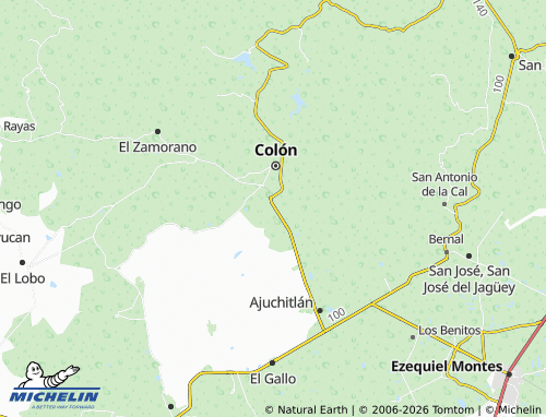 MICHELIN Los Naranjos map - ViaMichelin