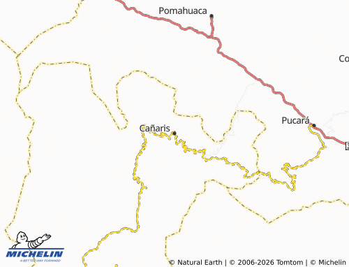Carte MICHELIN Cañaris - ViaMichelin