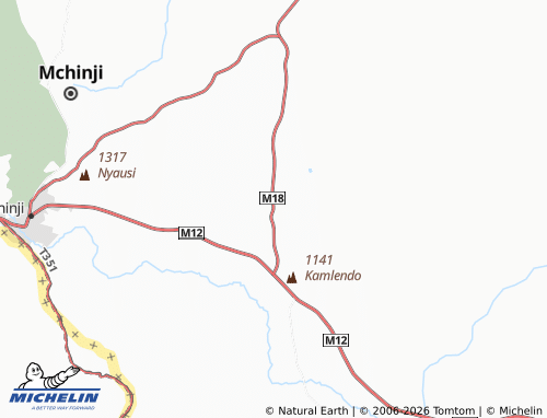 MICHELIN Mtunga map - ViaMichelin