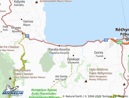 Mapa MICHELIN Dramia - ViaMichelin
