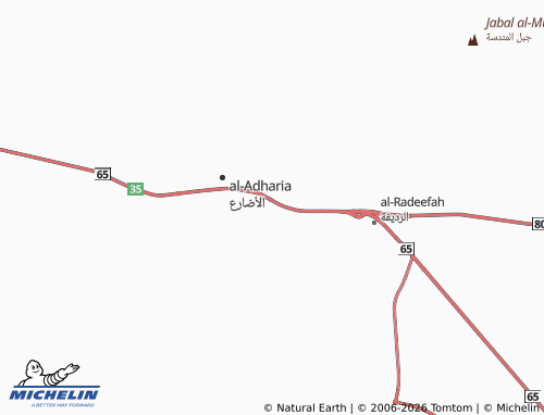 MICHELIN-Landkarte al-Malik Fahd - ViaMichelin