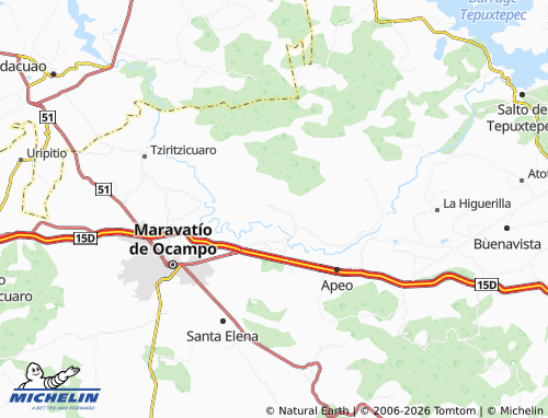 Mappa MICHELIN San Nicolasito - ViaMichelin