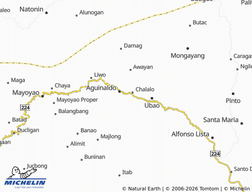 MICHELIN Talite map - ViaMichelin