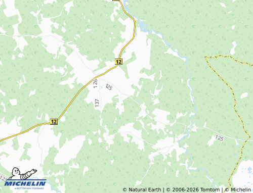 MICHELIN Uuearu map - ViaMichelin