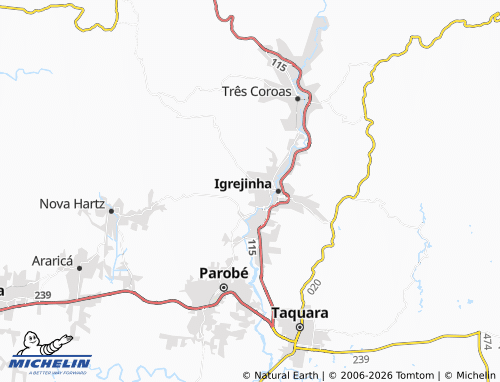 Mapa MICHELIN Vila Nova - ViaMichelin
