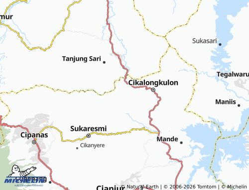 MICHELIN Mekarjaya map - ViaMichelin