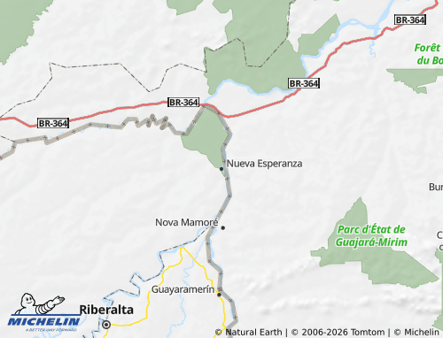 MICHELIN Federico Román map - ViaMichelin