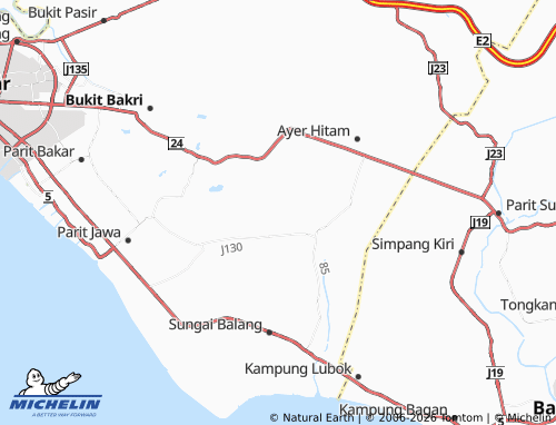 MICHELIN Parit Bari map - ViaMichelin