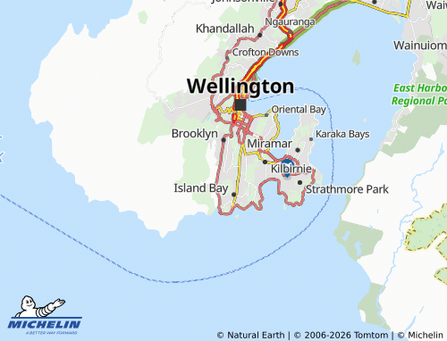 Mapa MICHELIN Kingston - ViaMichelin